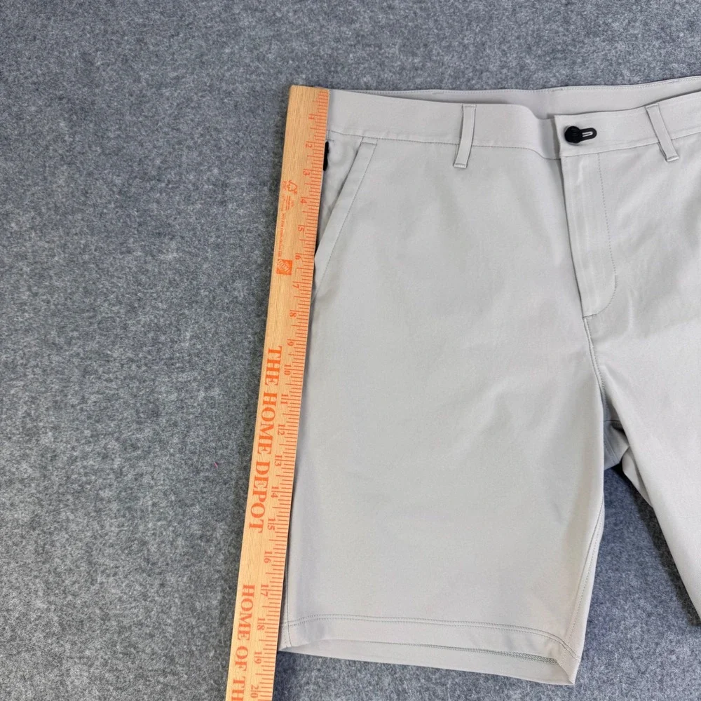 Public Rec All Day Every Day Shorts Mens 34 Gray Stone Performance Stretch Golf